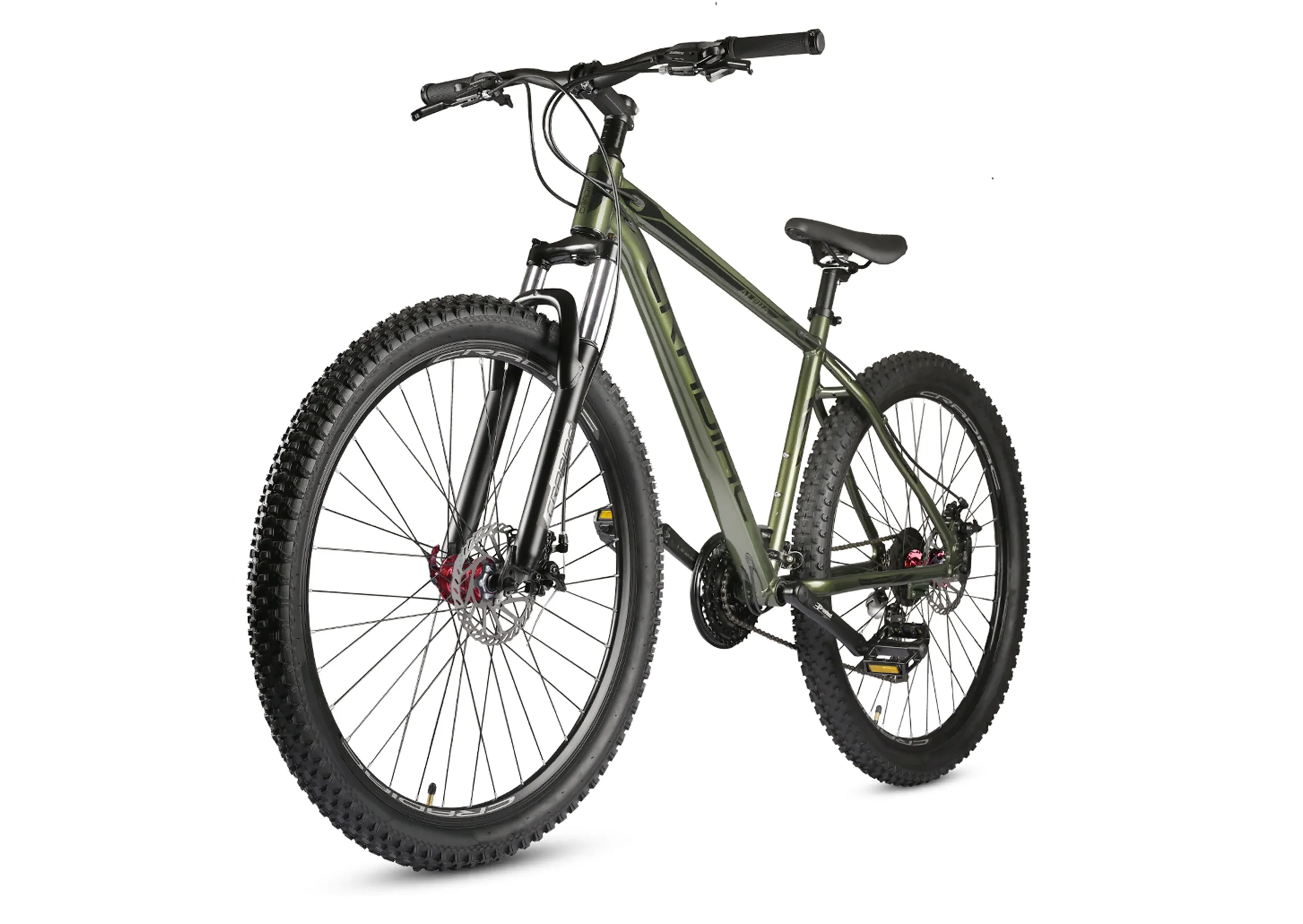 Cradiac - Alpha | 21 Speed Shimano Gear MTB Cycle | Aluminium Alloy Frame | Dual Disc Brakes | 29" Inch Mountain Bike | Lockout Suspension | for 15+ Years Men/Boys/Girls/Women